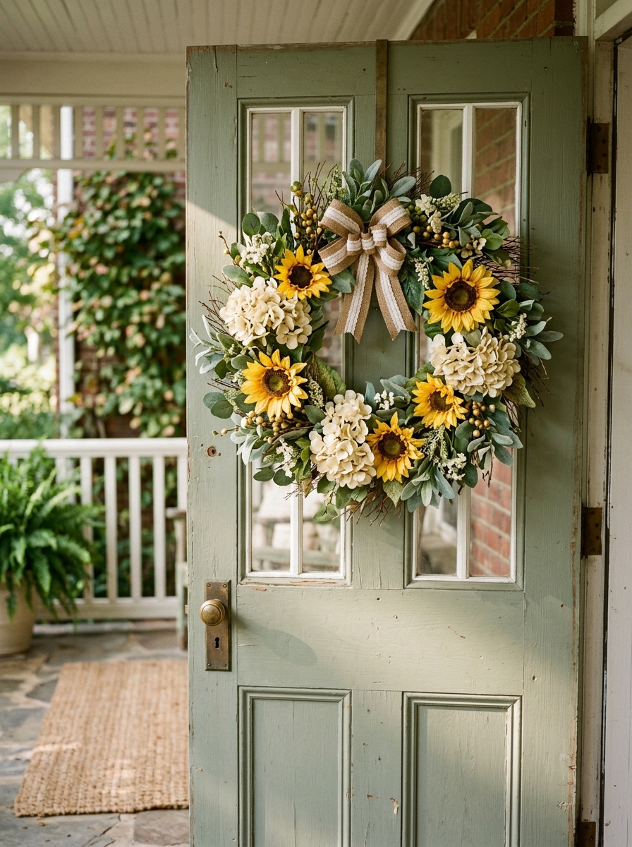 25+ Spring Wreath Ideas That’ll Make Your Front Door the Best on the Block