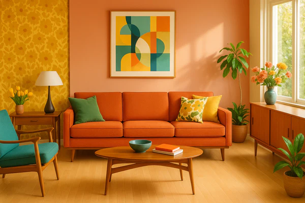 18+ Mid Century Ideas for Your First Living Room